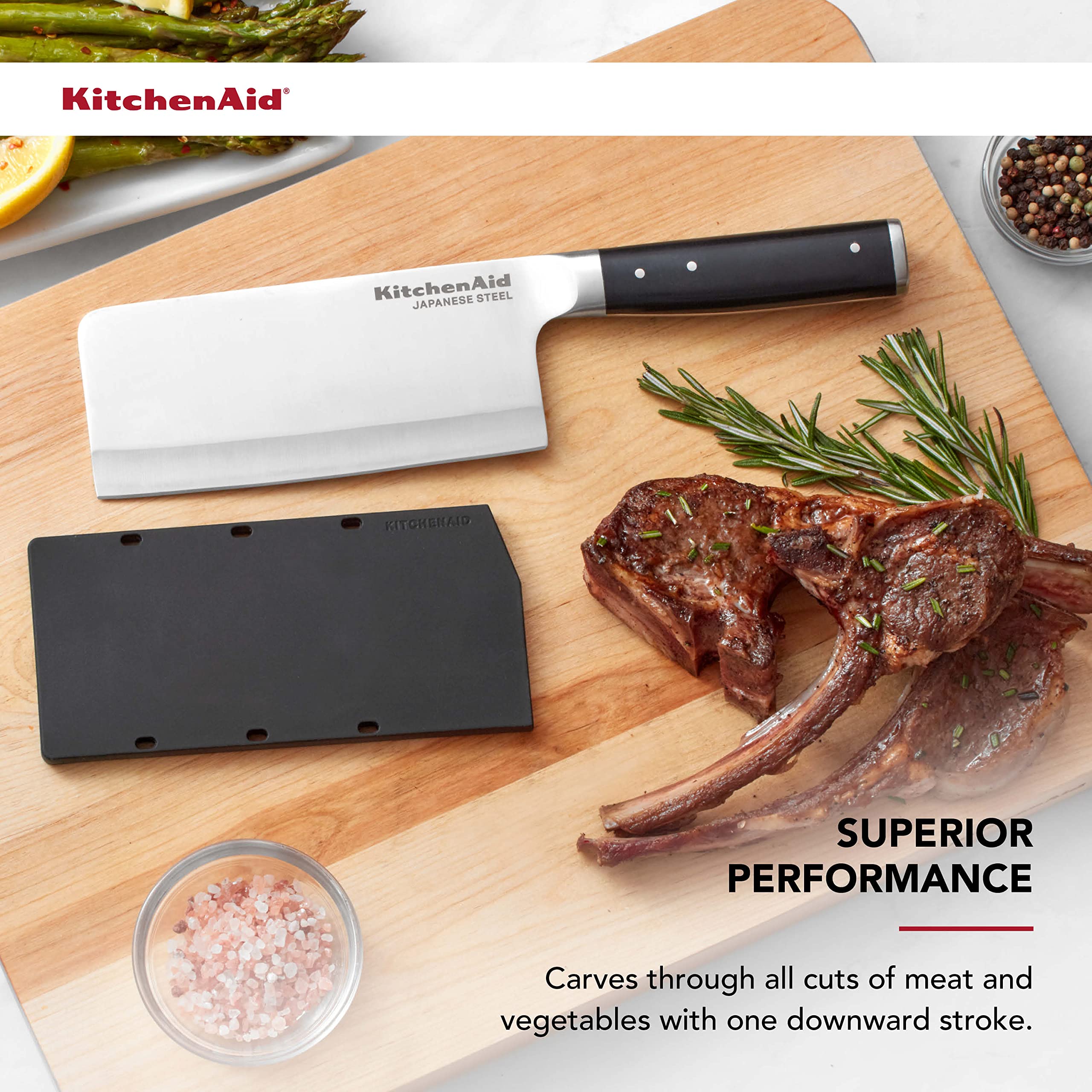 Foto 4 pulgar | Cuchillo Kitchenaid Gourmet Forjado Con Triple Remache, 15 Cm - Venta Internacional.