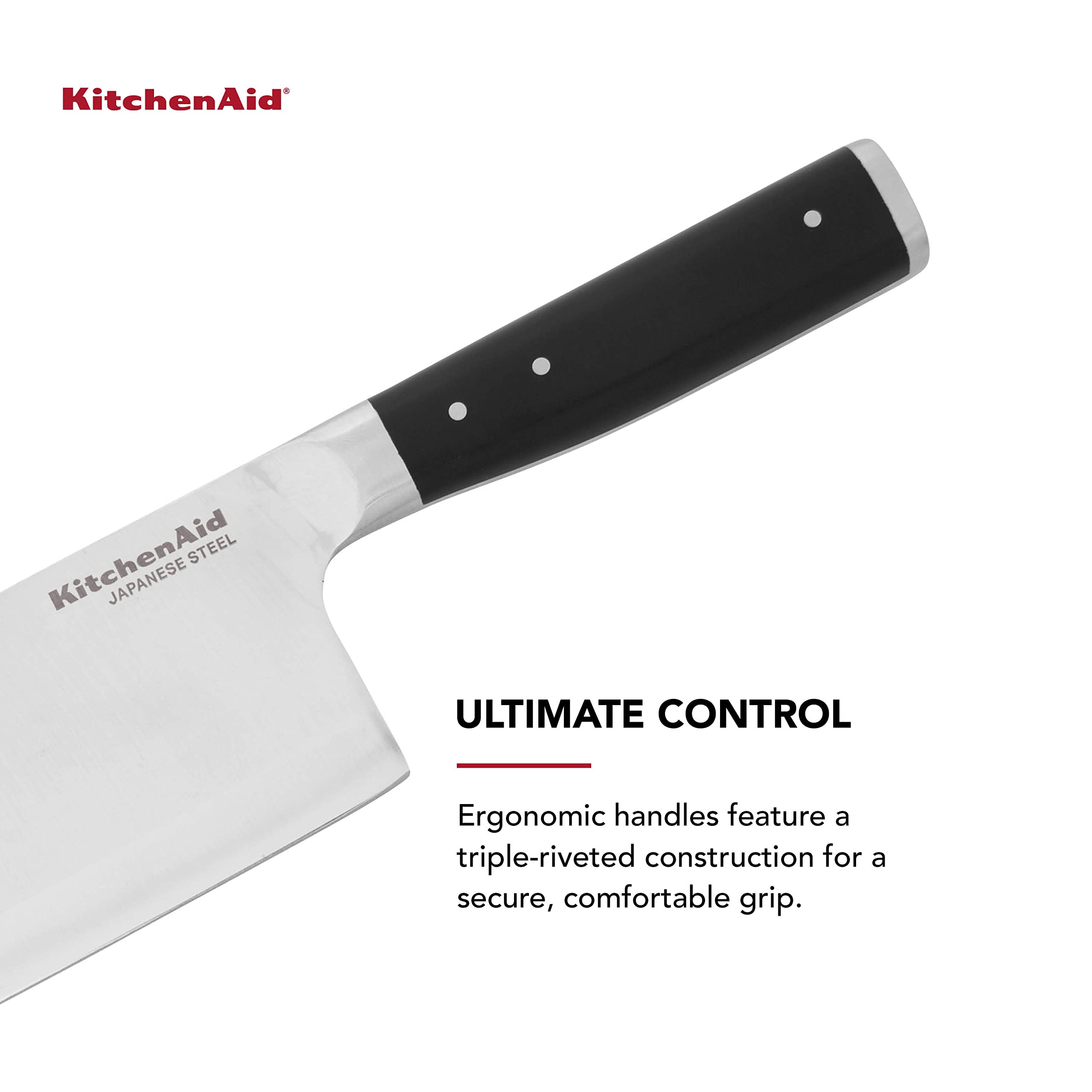 Foto 5 pulgar | Cuchillo Kitchenaid Gourmet Forjado Con Triple Remache, 15 Cm - Venta Internacional.