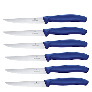 Foto 1 | Juego De Cuchillos Para Carne Victorinox Swiss Classic Blue, 6 Piezas - Venta Internacional.