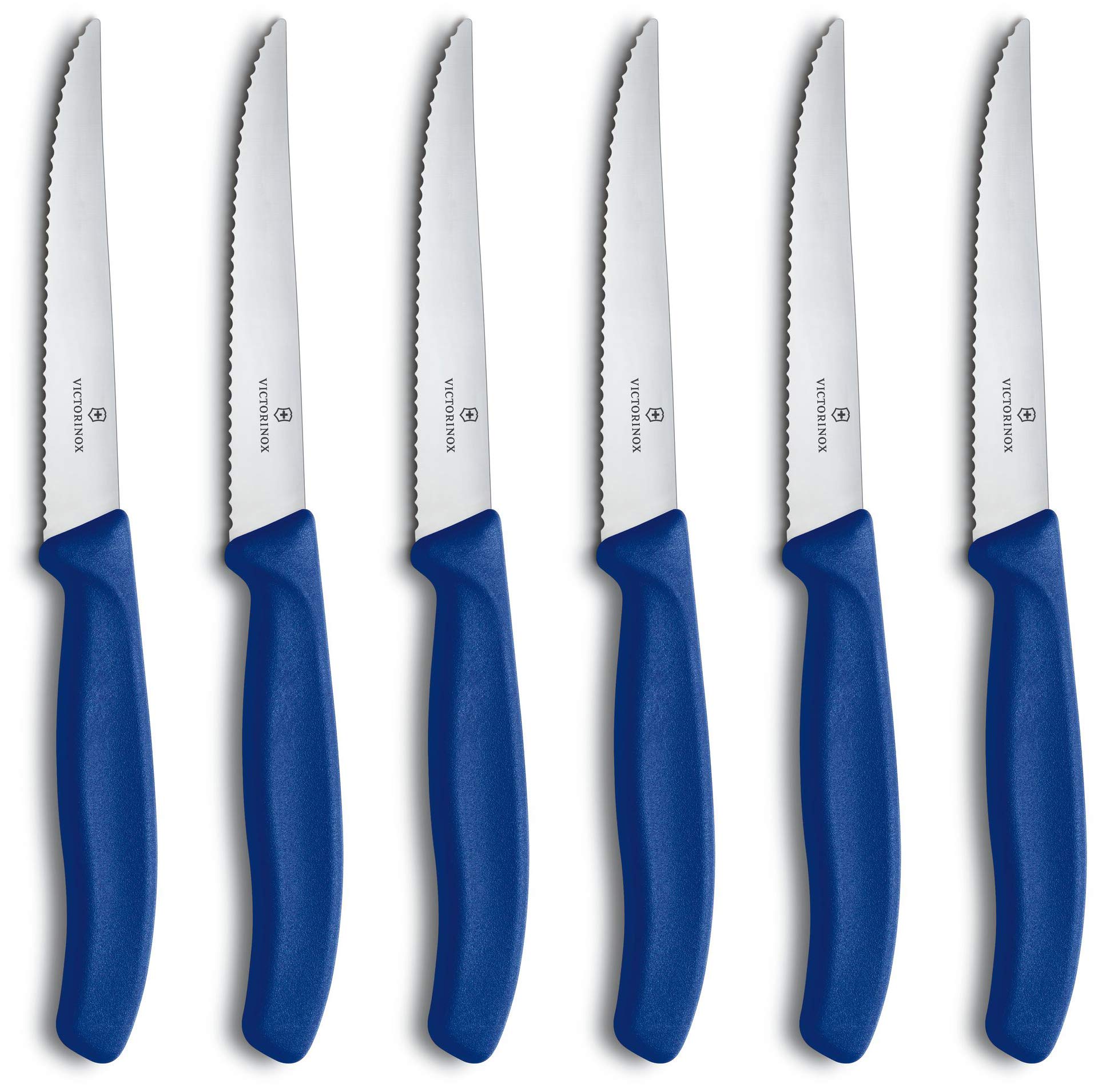 Foto 3 pulgar | Juego De Cuchillos Para Carne Victorinox Swiss Classic Blue, 6 Piezas - Venta Internacional.