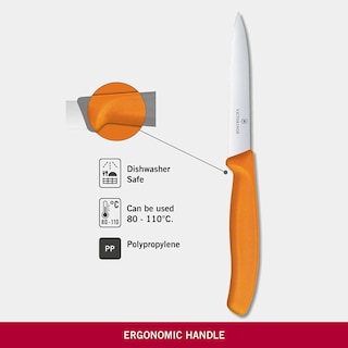 Foto 3 | Cuchillo De Pelar Victorinox Swiss Classic 6.7736.l9 Naranja 10 Cm - Venta Internacional.