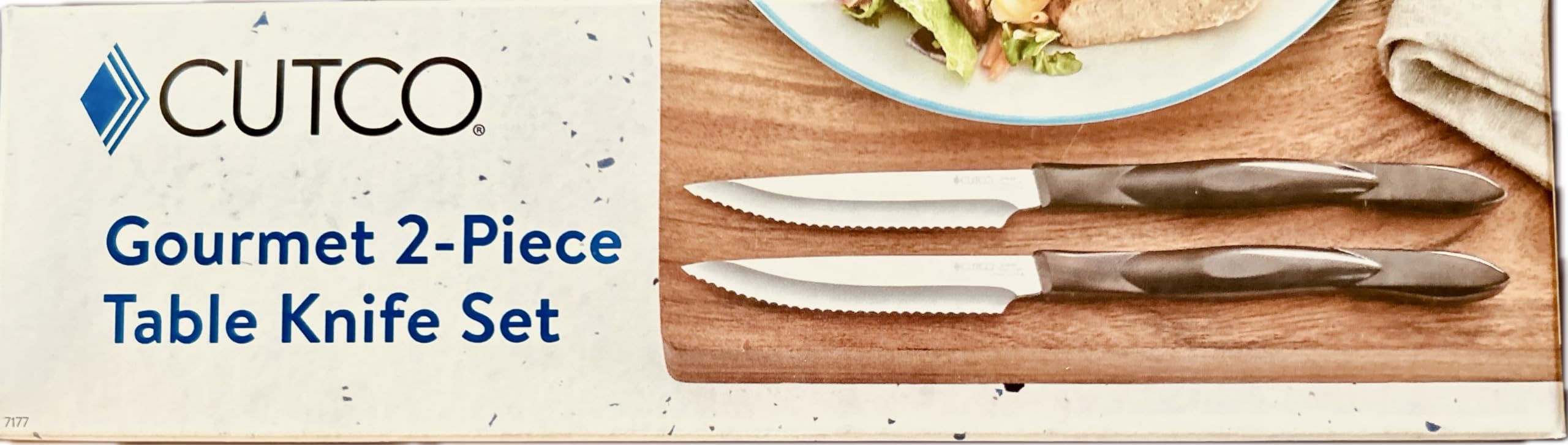 Juego De Cuchillos Cutco Gourmet 4159 Para Mesa, 2 Piezas - Venta Internacional.