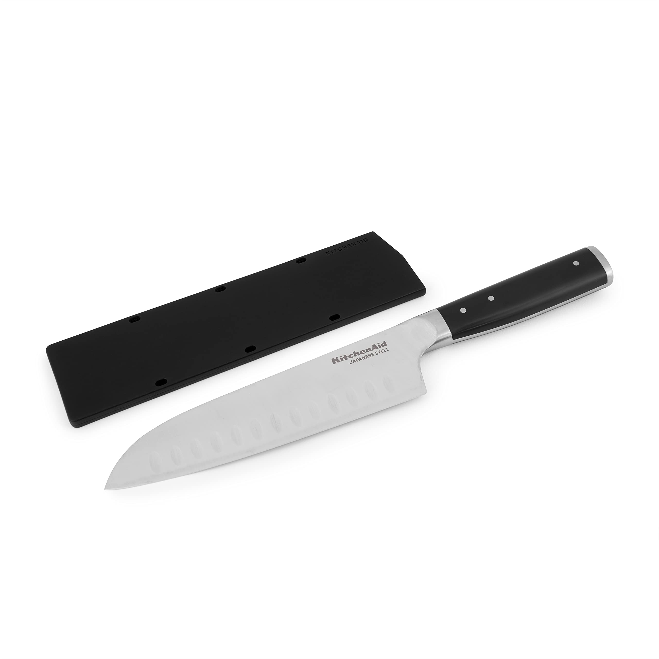 Foto 7 pulgar | Cuchillo Kitchenaid Gourmet Forjado Con Triple Remache Santoku De 18 Cm - Venta Internacional.