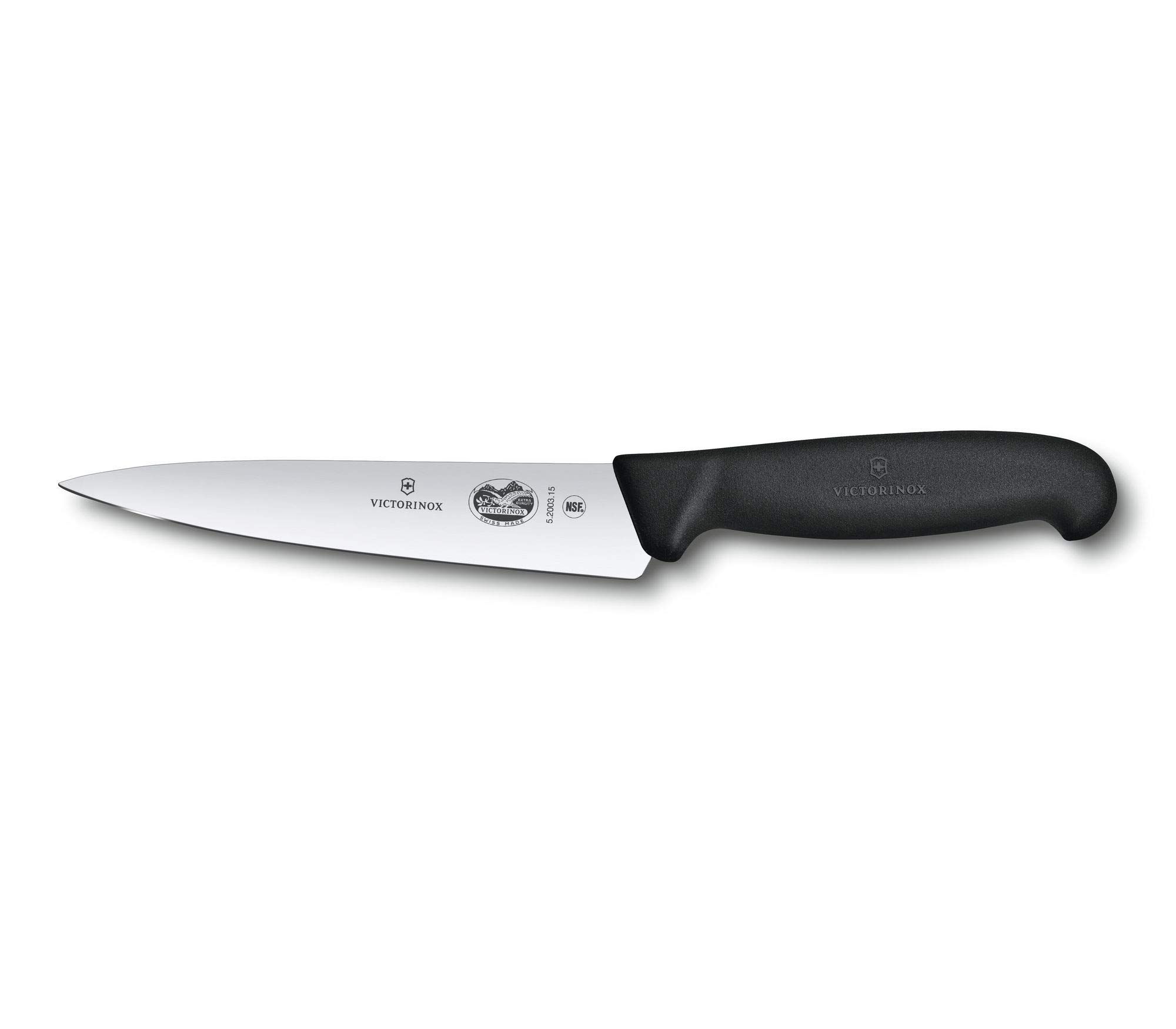 Cuchillo De Chef Victorinox Swiss Army Fibrox Recto 15 Cm - Venta Internacional.