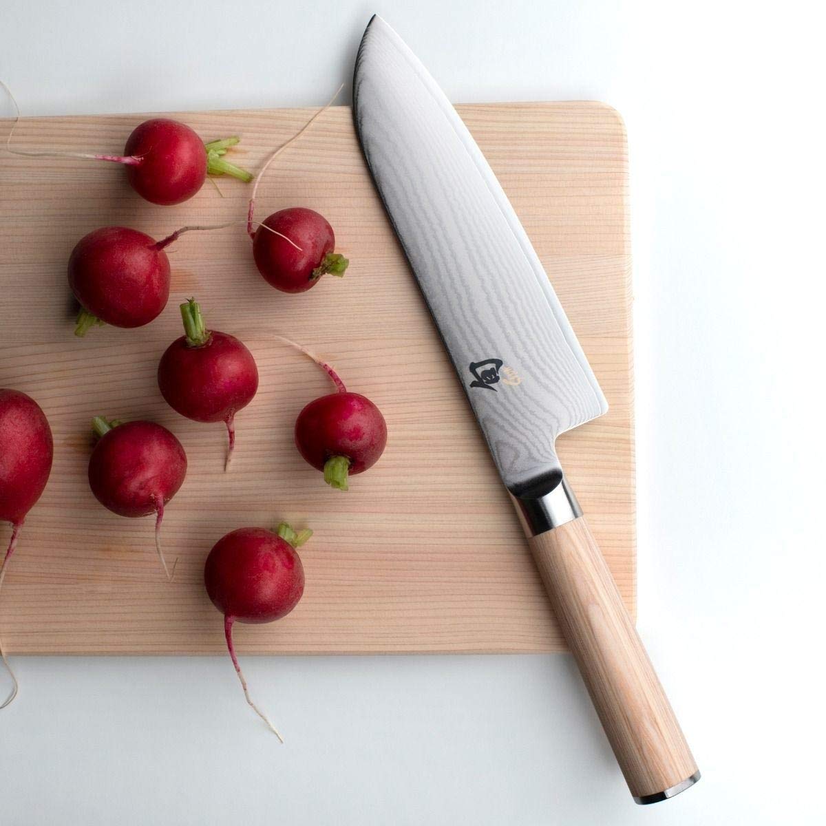 Foto 6 pulgar | Cuchillo Santoku Shun Classic Blonde 18 Cm Con Hoja Vg-max - Venta Internacional.