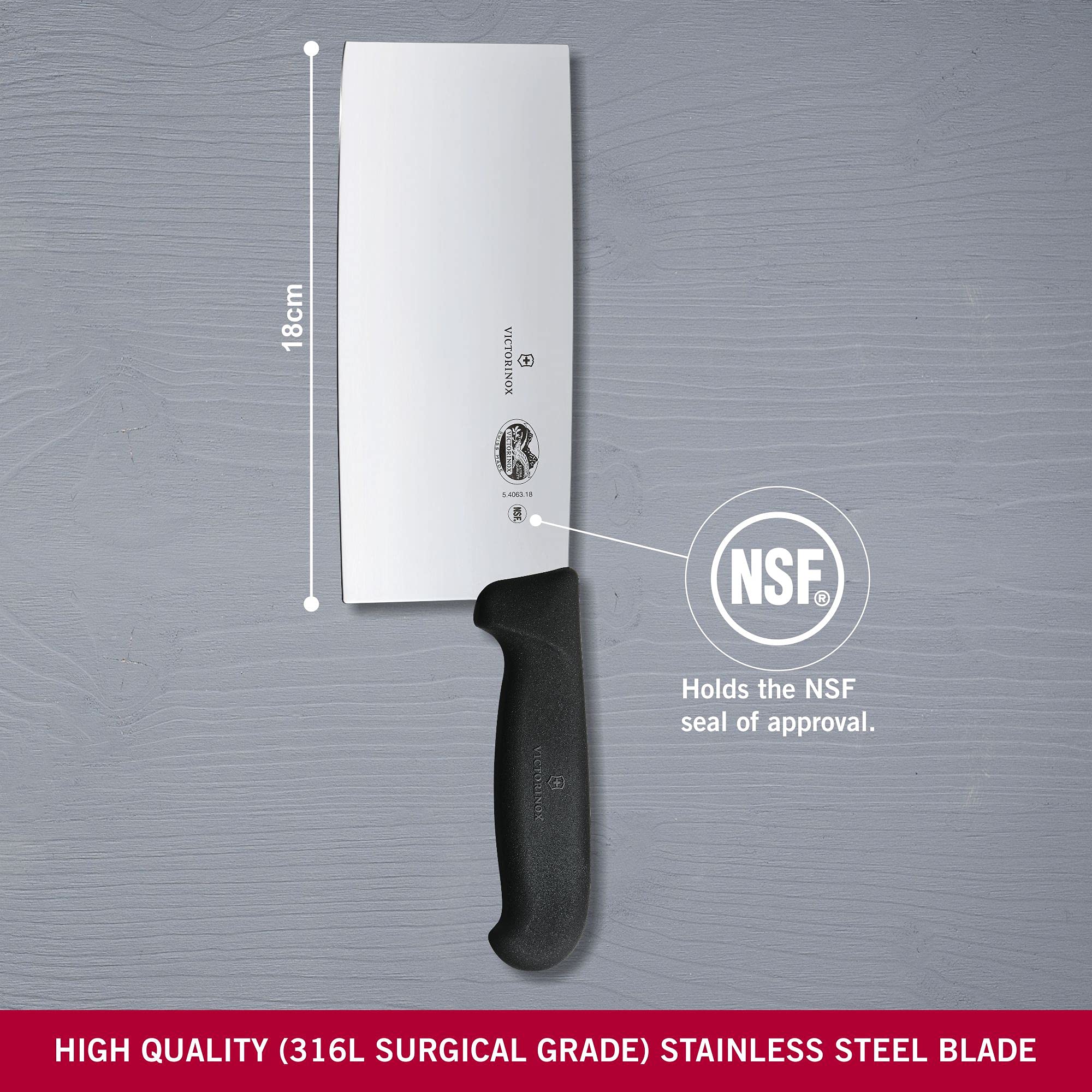 Foto 4 pulgar | Cuchillo De Chef Chino Victorinox Classic 7 De Acero Inoxidable - Venta Internacional.