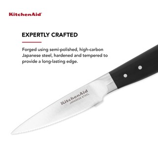 Foto 2 | Cuchillo Kitchenaid Gourmet Forjado Con Triple Remache, 3.5 Pulgadas - Venta Internacional.