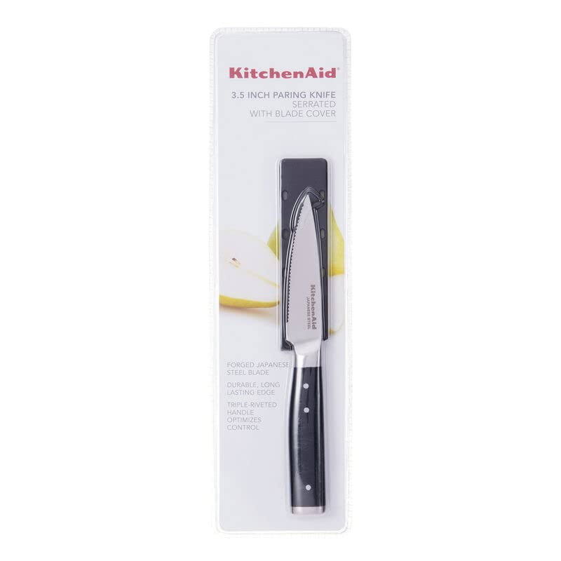 Foto 8 pulgar | Cuchillo Kitchenaid Gourmet Forjado Con Triple Remache, 3.5 Pulgadas - Venta Internacional.