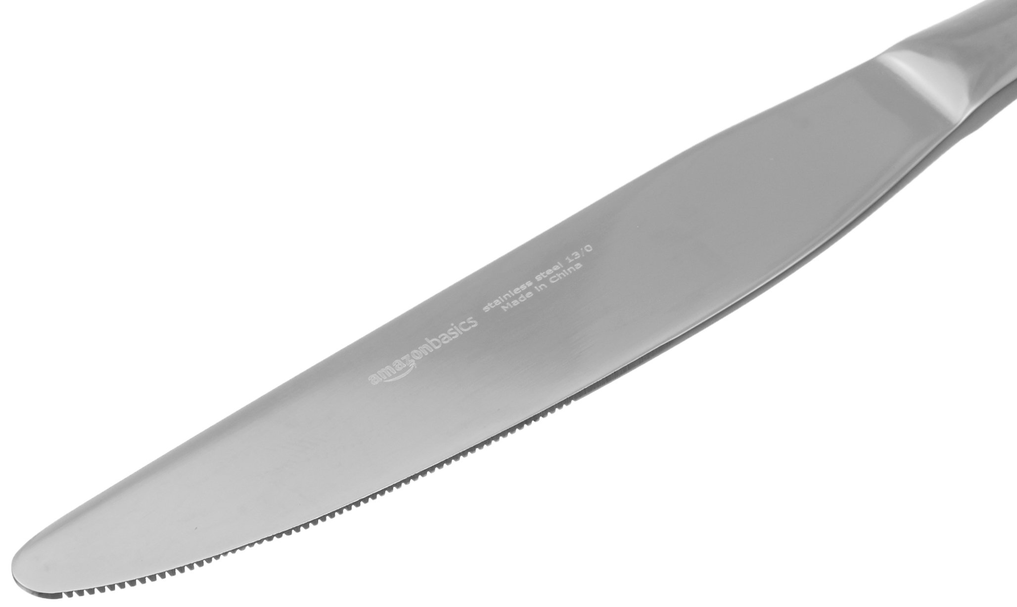 Foto 2 | Cuchillos De Cocina Amazon Basics De Acero Inoxidable, Paquete De 12 - Venta Internacional.
