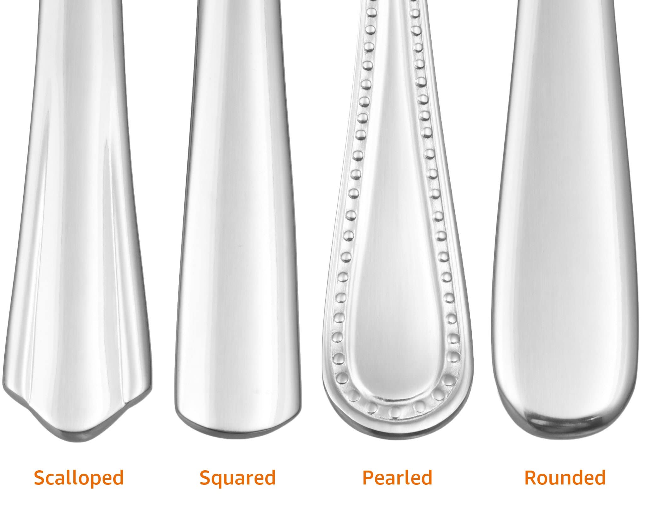 Foto 5 | Cuchillos De Cocina Amazon Basics De Acero Inoxidable, Paquete De 12 - Venta Internacional.