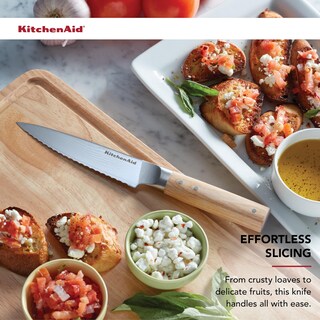 Foto 2 | Cuchillo Kitchenaid De Primera Calidad, Forjado, Serrado, Hoja Utilitaria De 14 Cm - Venta Internacional.