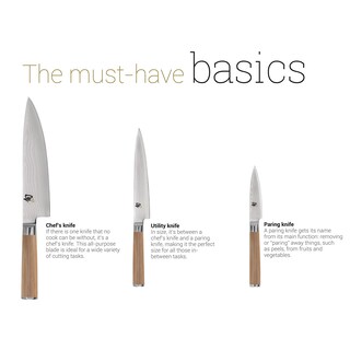 Foto 6 | Cuchillo De Pelar Shun Cutlery Classic Blonde 3,5 Cm Con Pakkawood - Venta Internacional.