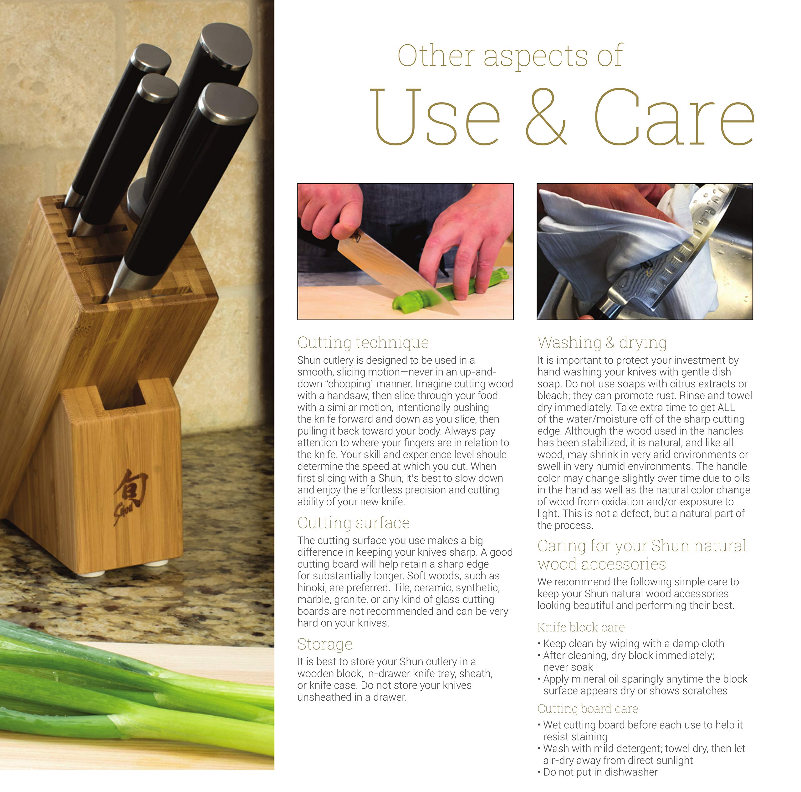 Foto 8 pulgar | Cuchillo De Pelar Shun Cutlery Classic Blonde 3,5 Cm Con Pakkawood - Venta Internacional.