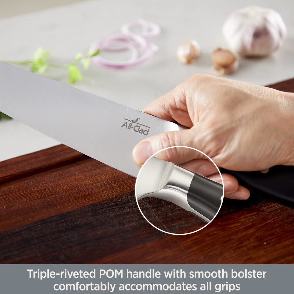 Foto 6 pulgar | Cuchillo De Pelar Totalmente Revestido De Acero Inoxidable Alemán Forjado De 9 Cm - Venta Internacional.