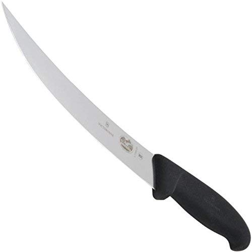 Foto 3 pulgar | Cuchillo Para Romper Victorinox, Hoja Curva De 20 Cm, Mango Fibrox Negro - Venta Internacional.