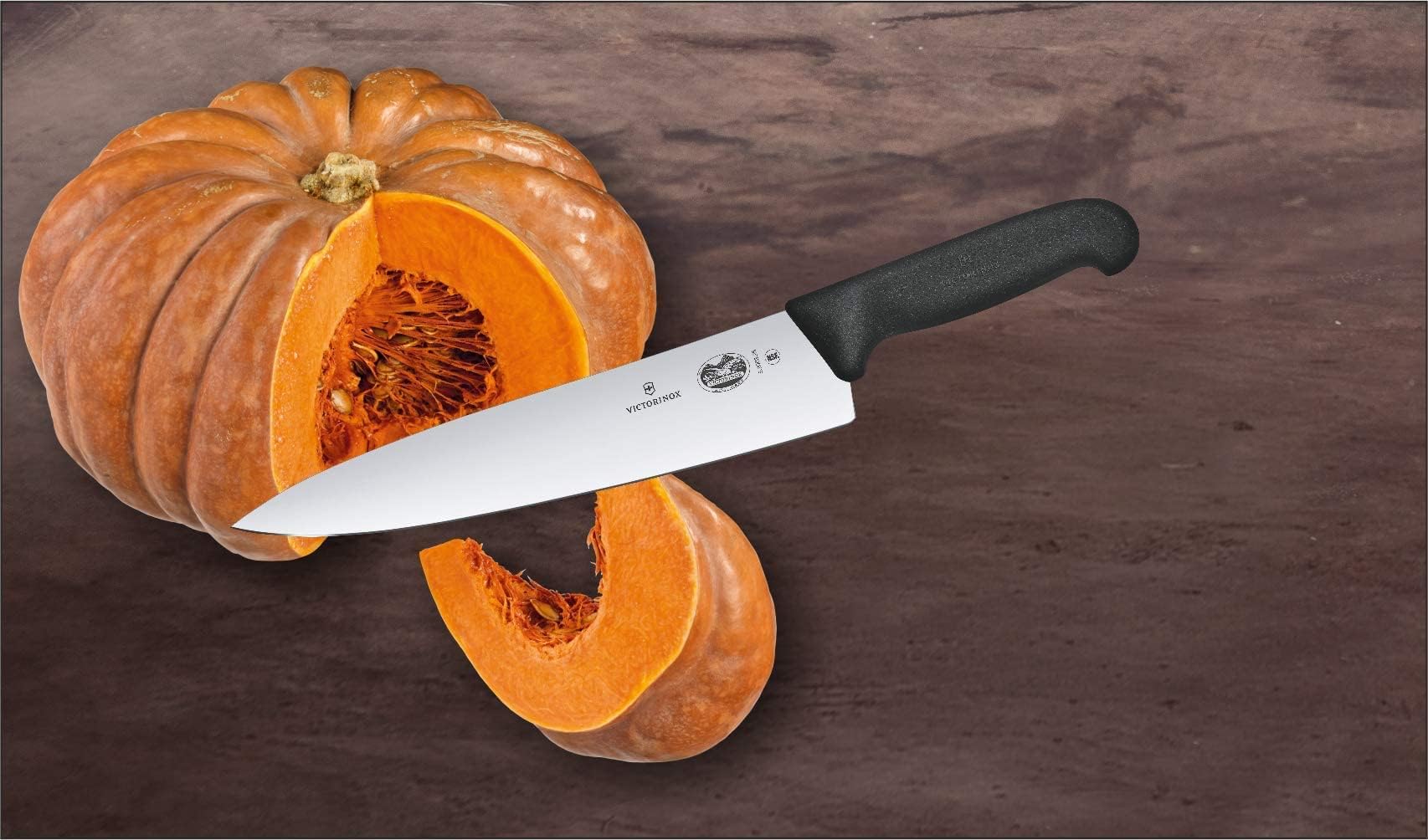 Foto 7 pulgar | Cuchillo De Chef Victorinox Fibrox Pro Con Hoja De 25 Cm, Color Negro - Venta Internacional.