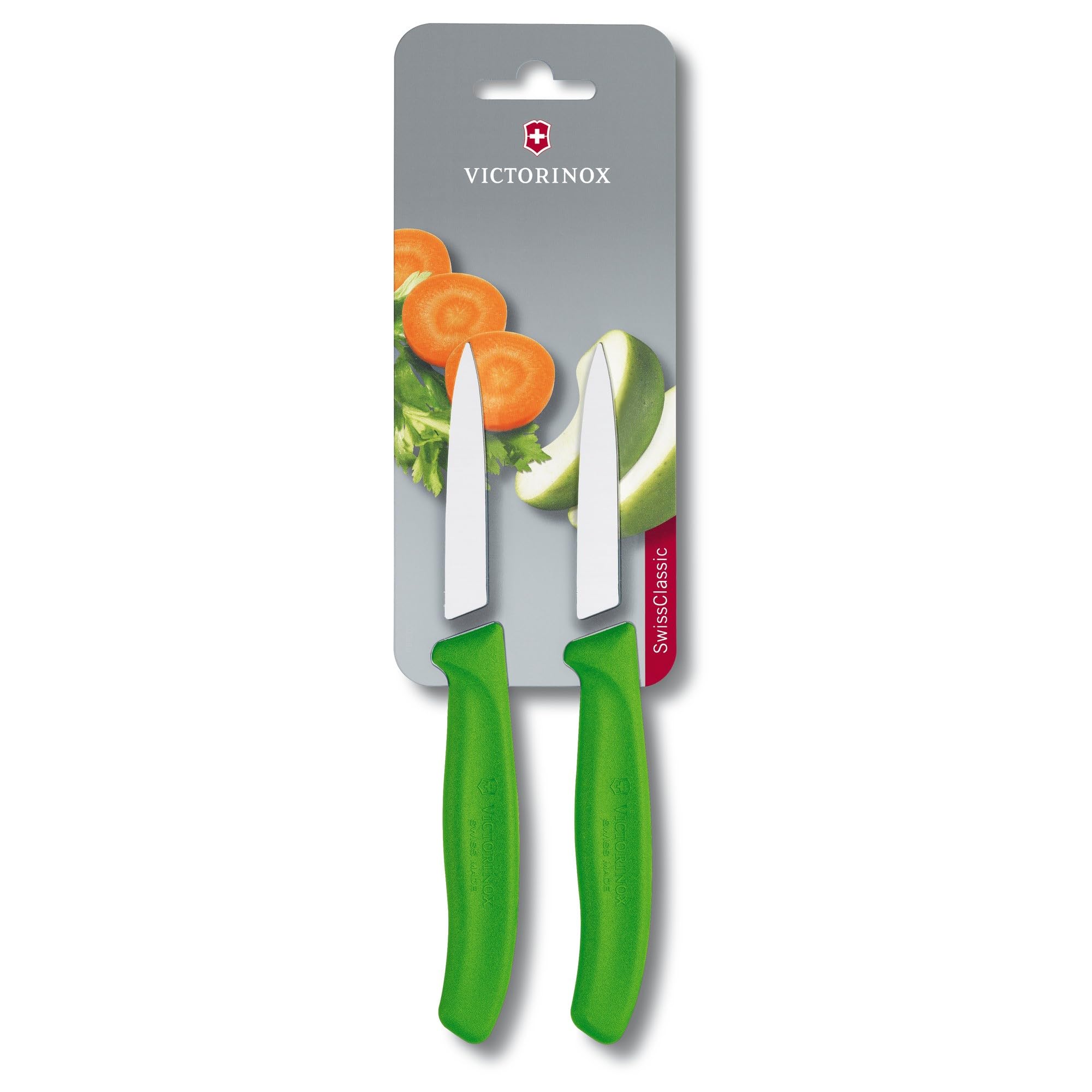 Foto 2 pulgar | Juego De Cuchillos Para Pelar Victorinox Swiss Classic 8 Cm, Color Verde (2 Unidades) - Venta Internacional.