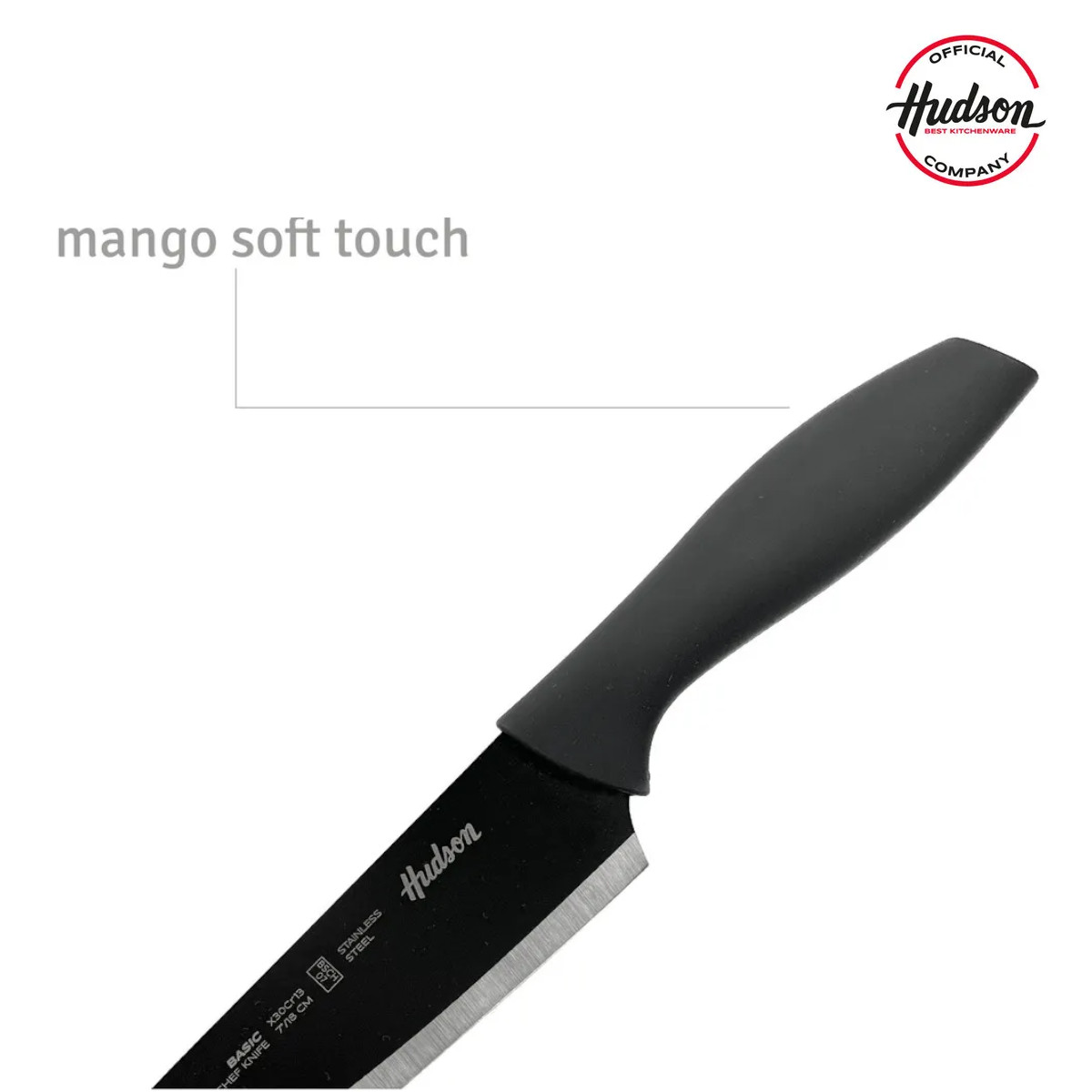 Foto 4 pulgar | Cuchillo Cocina Chef Hudson 7'' 18 Cm Inoxidable Antiadherente