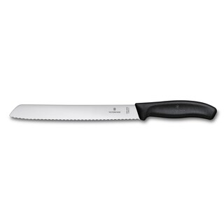 Foto 1 | Cuchillo Para Pan Victorinox Swiss Classic, Hoja De 21 Cm, Color Plateado Y Negro - Venta Internacional.