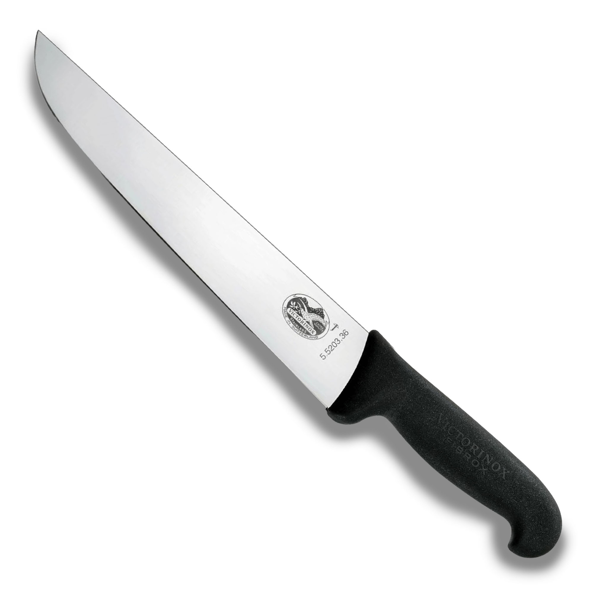 Foto 3 pulgar | Cuchillo Carnicero Recto 36 Cm Fibrox Negro Victorinox