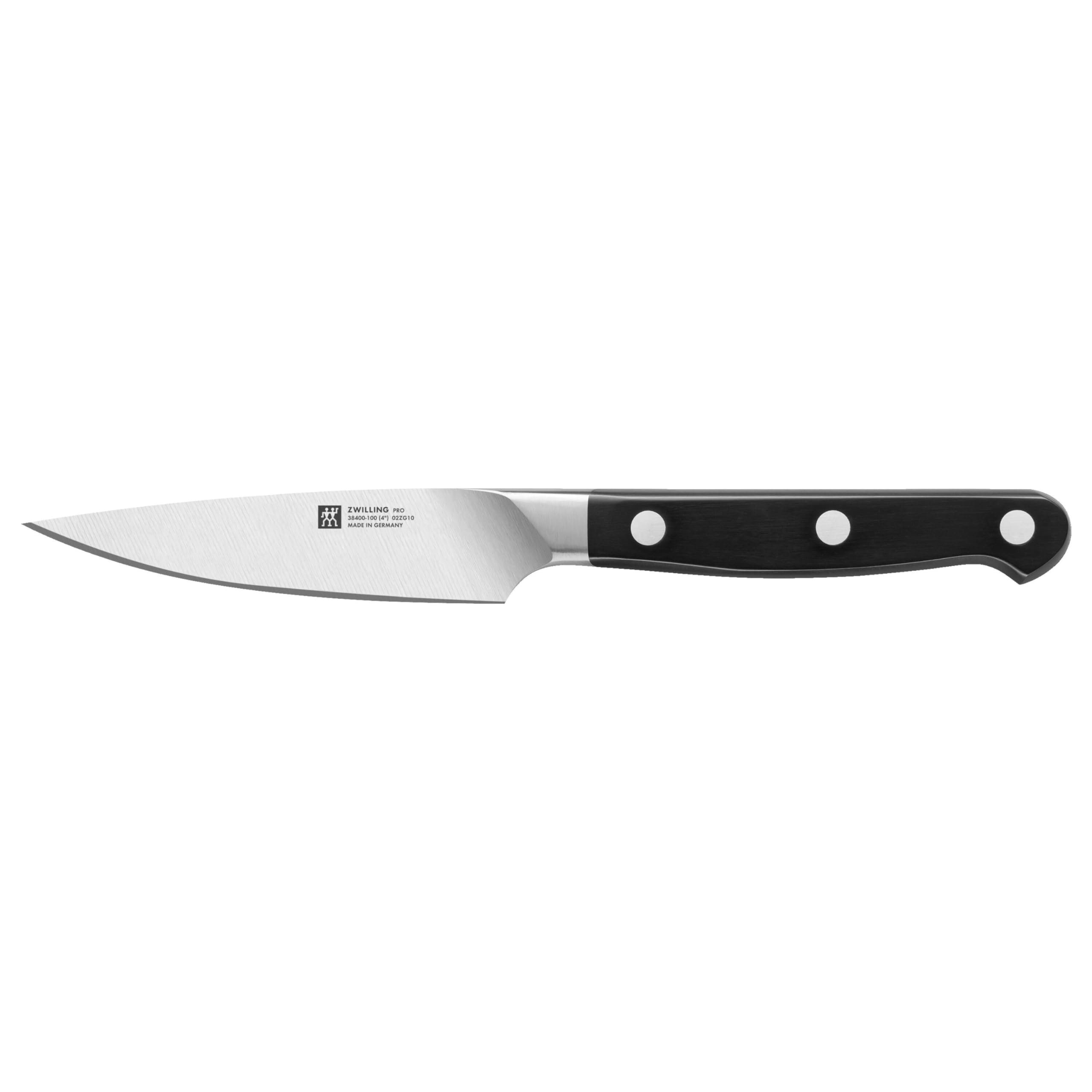 Foto 2 pulgar | Cuchillo De Pelar Zwilling Pro Original Plateado/negro 10 Cm - Venta Internacional.
