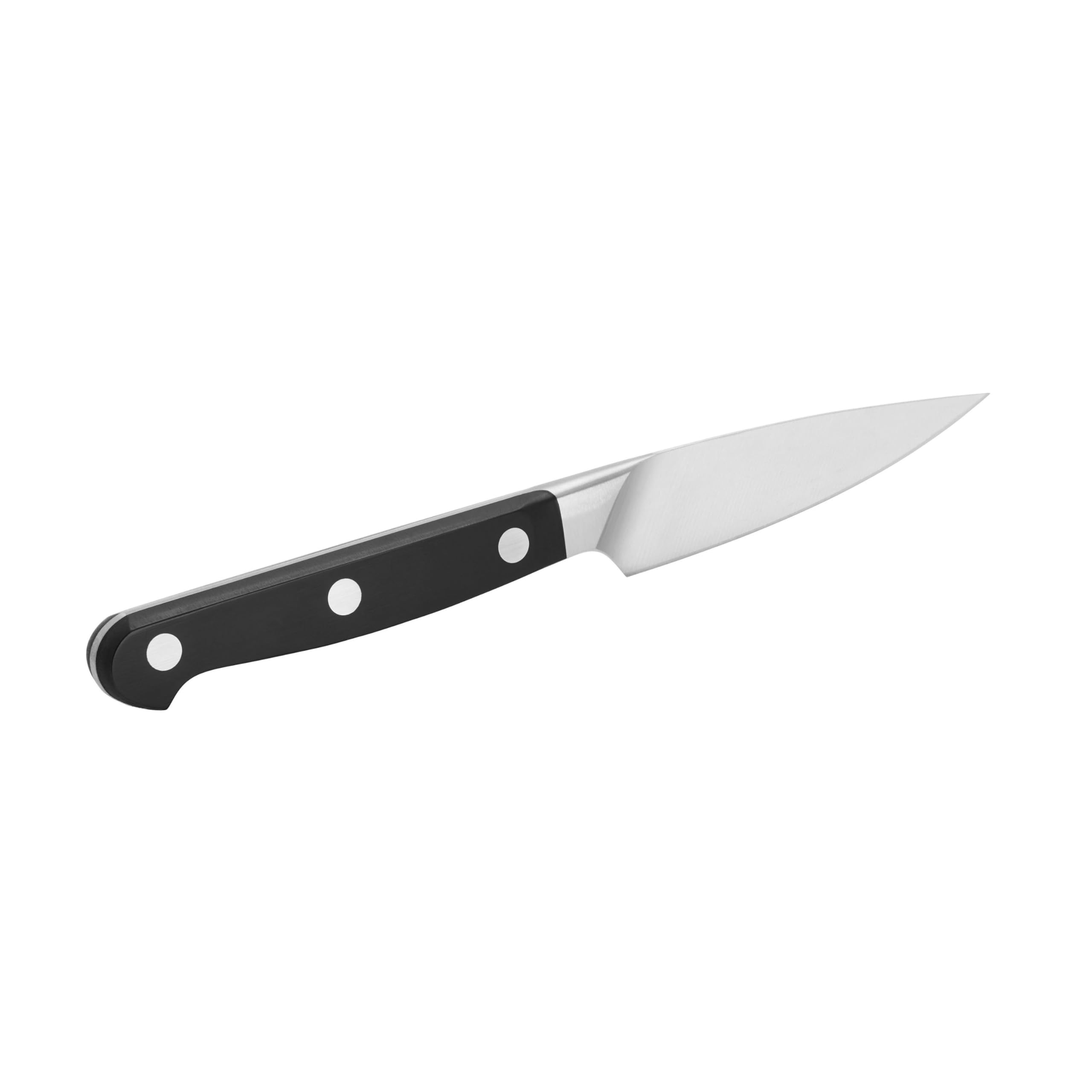 Foto 6 pulgar | Cuchillo De Pelar Zwilling Pro Original Plateado/negro 10 Cm - Venta Internacional.