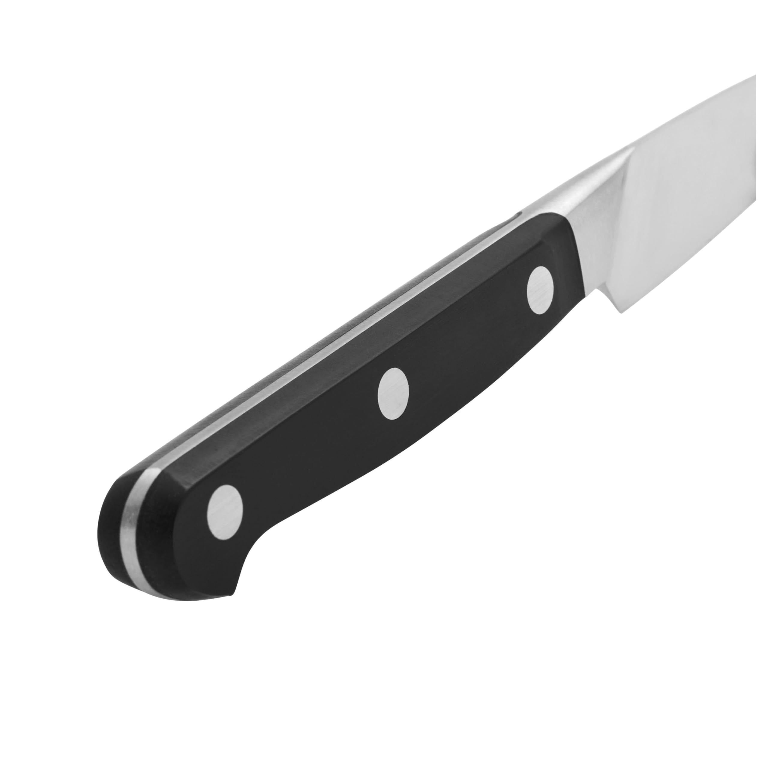 Foto 7 pulgar | Cuchillo De Pelar Zwilling Pro Original Plateado/negro 10 Cm - Venta Internacional.