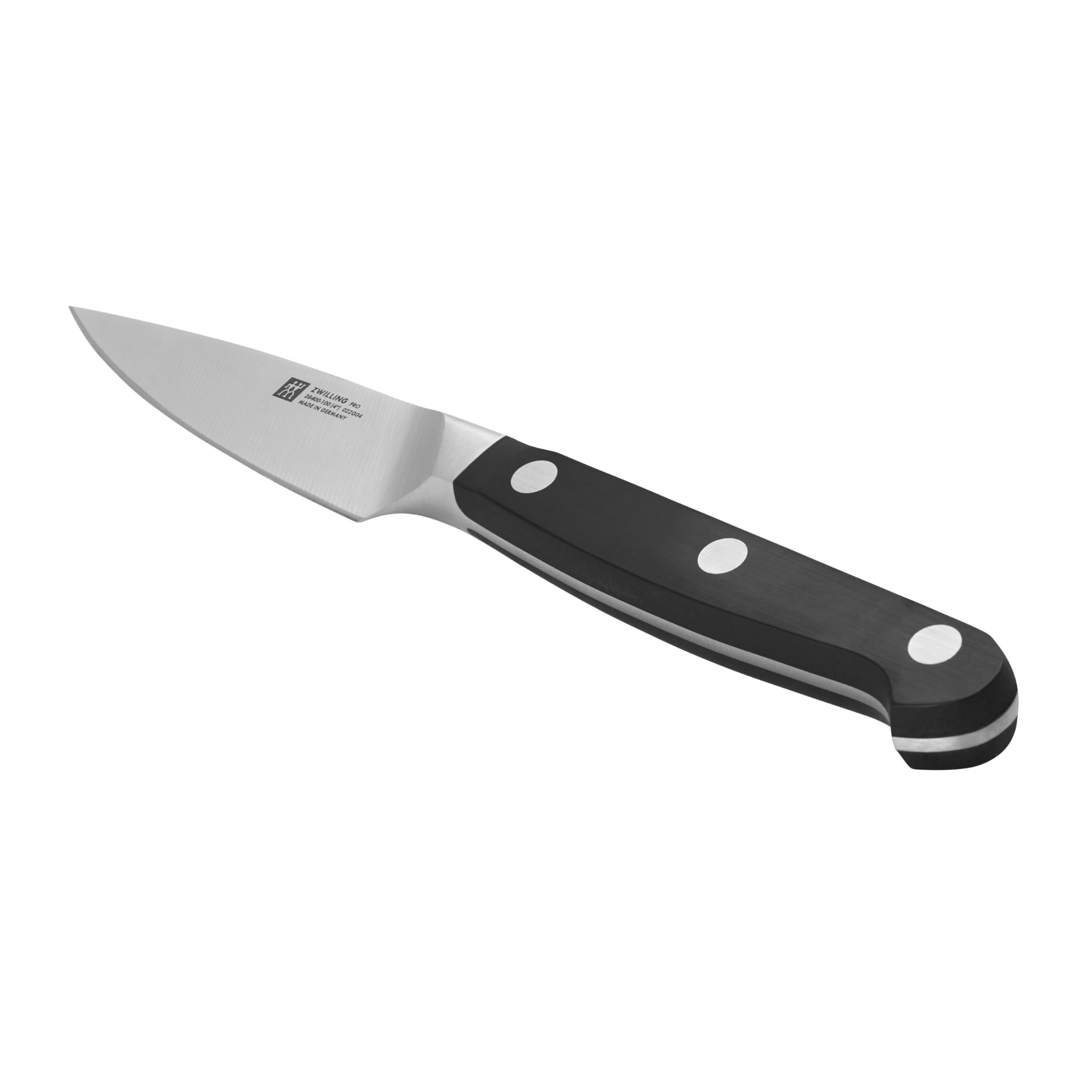 Foto 8 pulgar | Cuchillo De Pelar Zwilling Pro Original Plateado/negro 10 Cm - Venta Internacional.