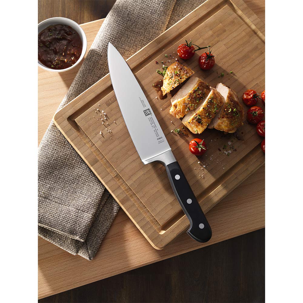 Foto 5 pulgar | Cuchillo De Chef Zwilling 31021-201-0 Plateado/negro 20 Cm - Venta Internacional.