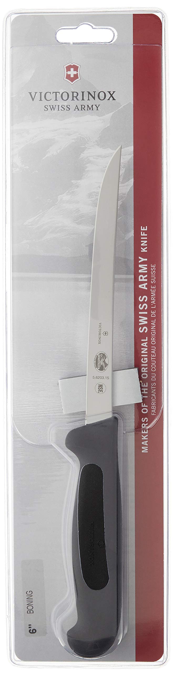 Foto 2 pulgar | Cuchillo Deshuesador Victorinox Fibrox Pro De 6 Cm Con Mango Negro - Venta Internacional.