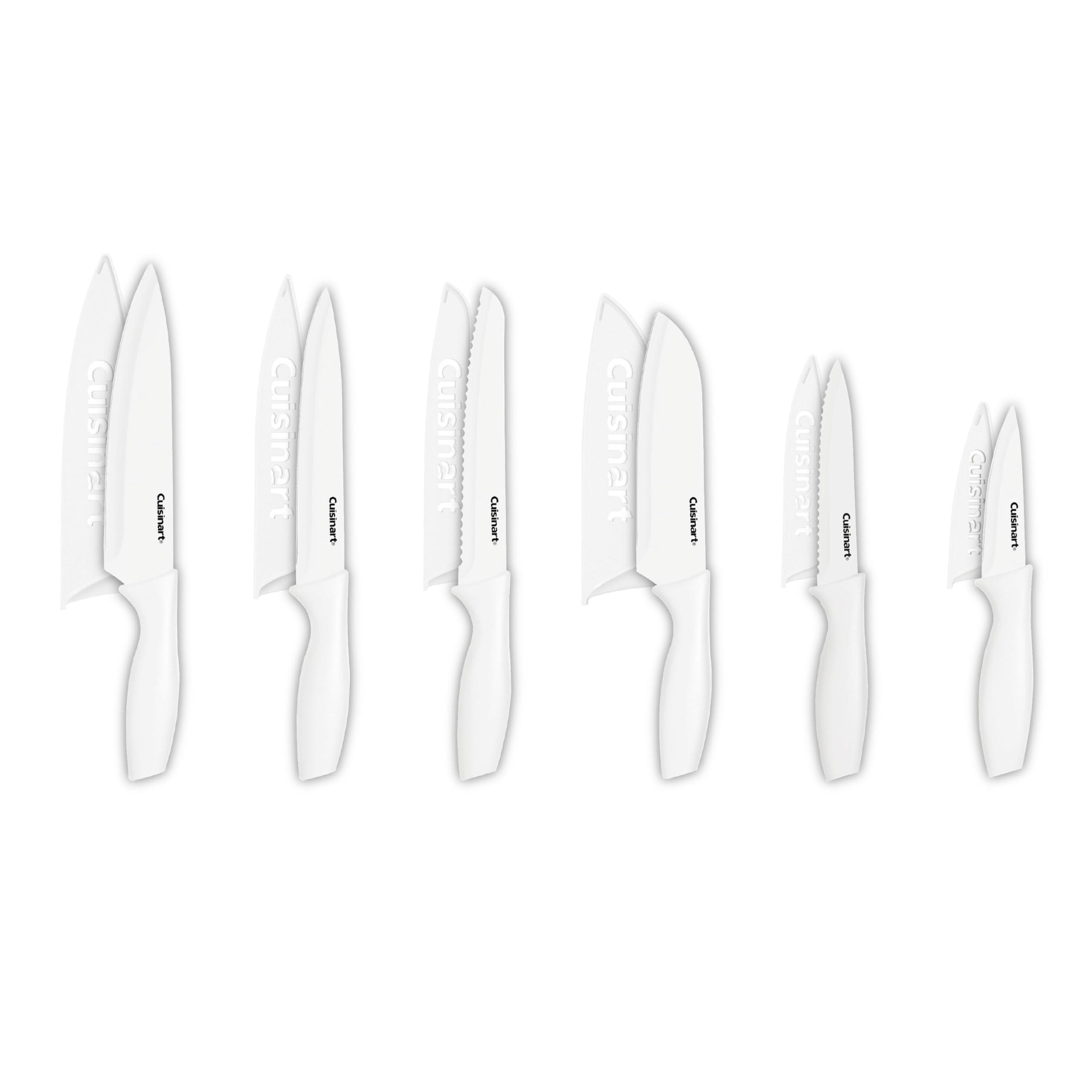Juego De Cuchillos Cuisinart Advantage, 12 Piezas, Acero Inoxidable Con Revestimiento Cerámico - Venta Internacional.