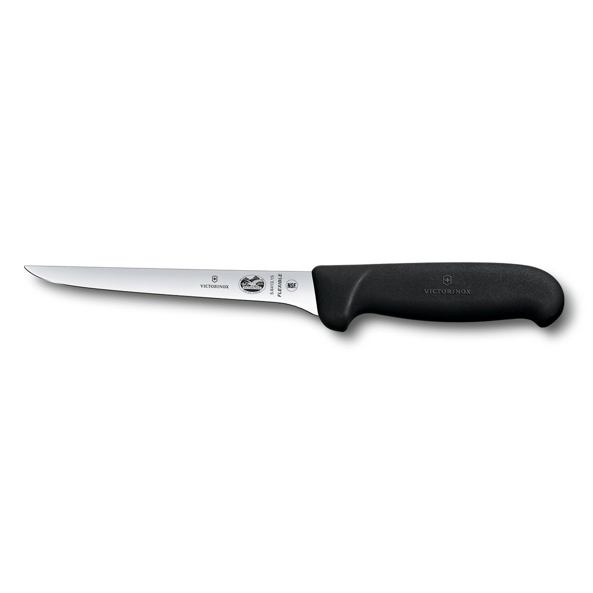 Foto 2 pulgar | Cuchillo Deshuesador Victorinox Swiss Army Fibrox Pro 15 Cm Negro - Venta Internacional.