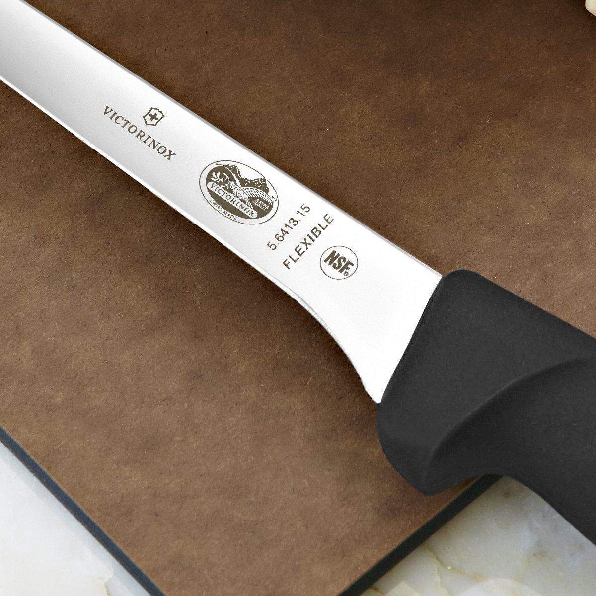 Foto 8 pulgar | Cuchillo Deshuesador Victorinox Swiss Army Fibrox Pro 15 Cm Negro - Venta Internacional.