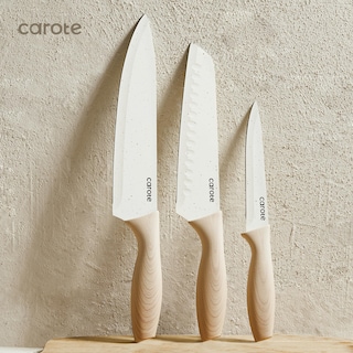 Foto 7 | Juego De Cuchillos Carote De 12 Piezas Con Protectores De Hoja De Acero Inoxidable - Venta Internacional.