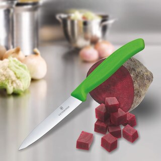 Foto 3 | Cuchillo Victorinox Swiss Classic Para Pelar Hoja De 10 Cm Color Verde - Venta Internacional.