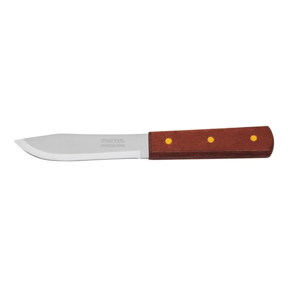 Foto 2 pulgar | Cuchillo Cebollero Con Mango De Madera 5 Cuch-m50 Pretul