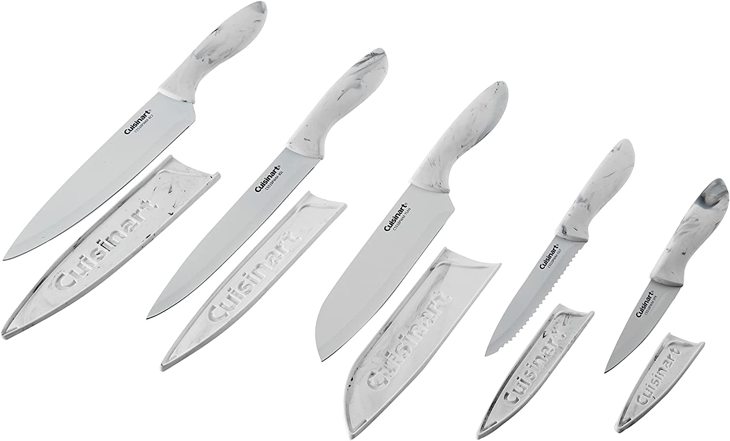 Foto 3 pulgar | Juego De Cuchillos Cuisinart C55-10pwm Revestidos De Cerámica  10 Piezas - Venta Internacional.