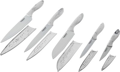 Foto 2 | Juego De Cuchillos Cuisinart C55-10pwm Revestidos De Cerámica 10 Piezas - Venta Internacional.
