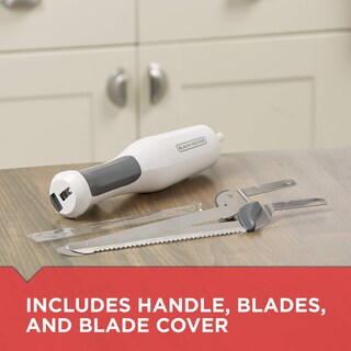 Foto 5 | Cuchillo Eléctrico Para Trinchar Black+decker Comfort Grip De 9 Pulgadas - Venta Internacional.
