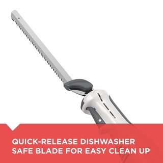 Foto 6 | Cuchillo Eléctrico Para Trinchar Black+decker Comfort Grip De 9 Pulgadas - Venta Internacional.