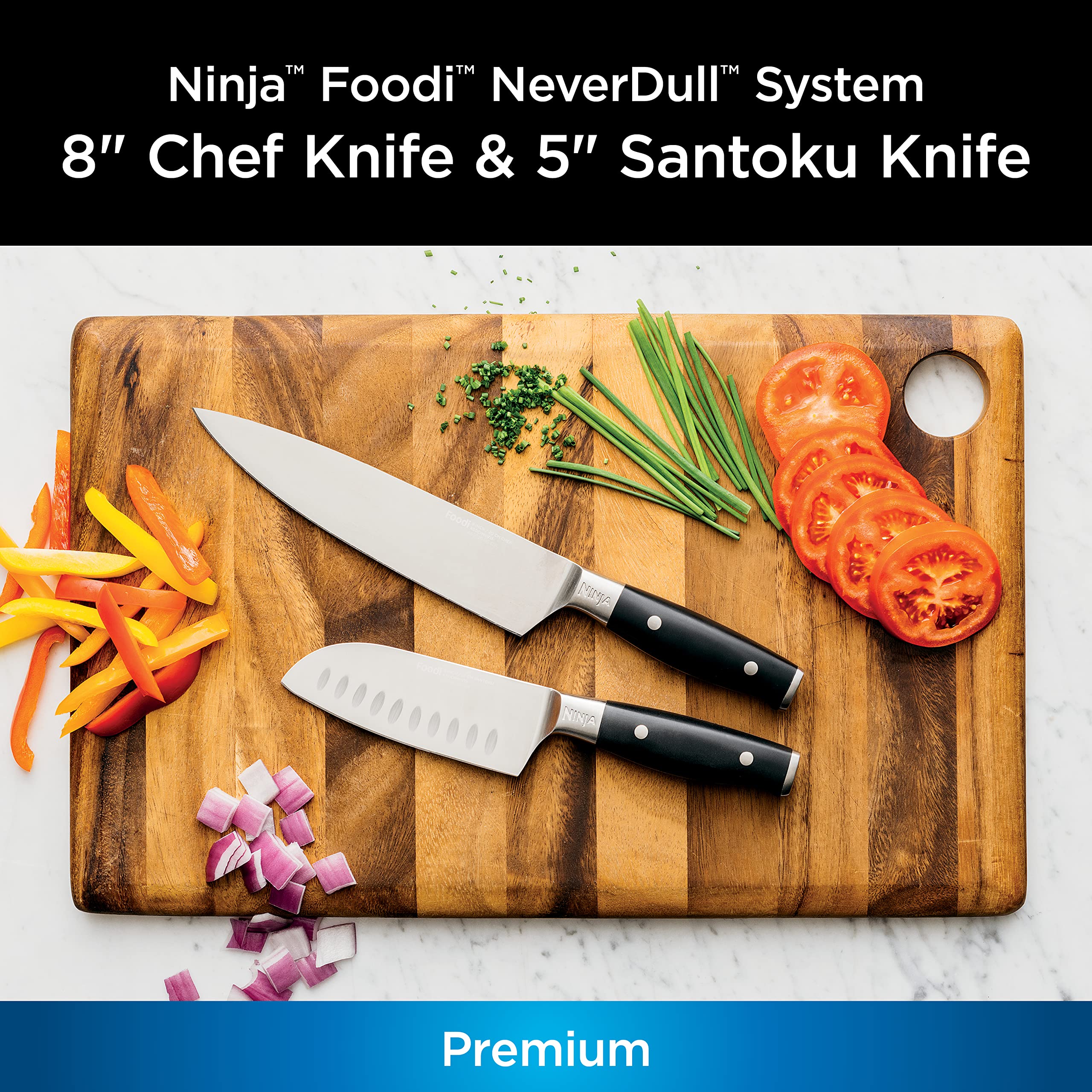 Foto 3 pulgar | Juego De Cuchillos Ninja K32002 Foodi Neverdull System De 2 Piezas - Venta Internacional.