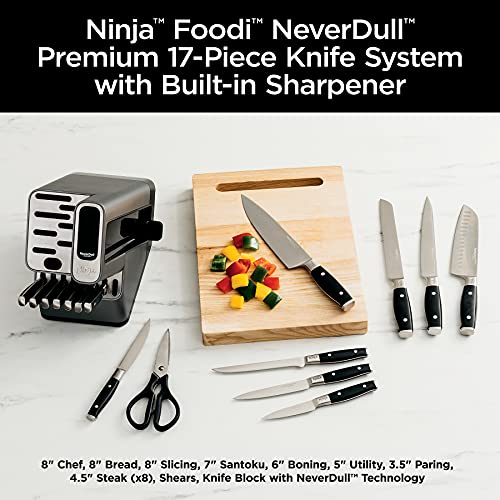 Foto 3 pulgar | Juego De Cuchillos Ninja Foodi Neverdull Premium De 17 Piezas Con Afilador - Venta Internacional.