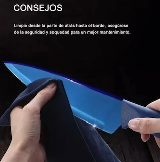 Foto 2 | Set Xtellar De Cuchillos De Cocina Profesionales De Acero Inoxidable 6 Pzs - Resistentes Y Duraderos