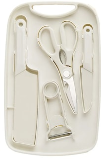 Foto 1 | Xtellar: Kit Premium De Chef Portátil Cuchillos Tijeras Y Tabla De Cortar Para Gourmets En Movimiento