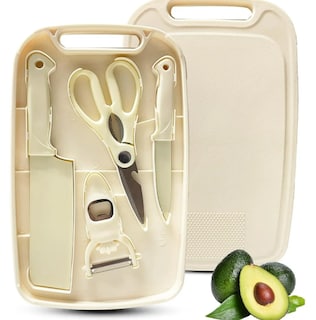 Foto 4 | Xtellar: Kit Premium De Chef Portátil Cuchillos Tijeras Y Tabla De Cortar Para Gourmets En Movimiento