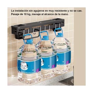 Foto 2 | Soporte Para Cuchillos Pared Cocina Eo Safe Imports Esi-20627 Gris