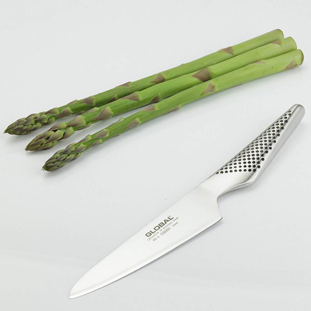 Foto 4 pulgar | Cuchillo Global Chef's Utility De Acero Inoxidable Ligero De 13 Cm - Venta Internacional.