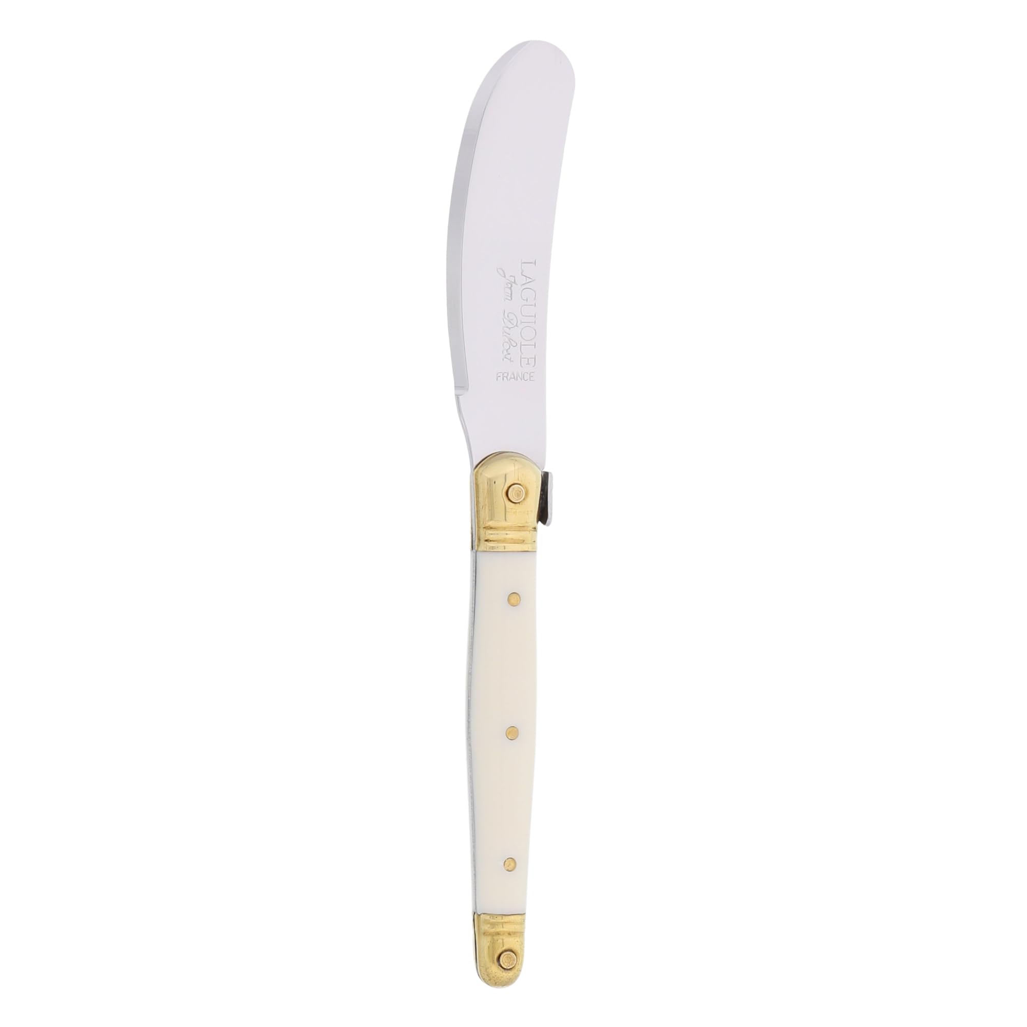 Foto 2 pulgar | Esparcidor De Queso Jean Dubost Laguiole Mini Con Mango En Color Marfil - Venta Internacional.