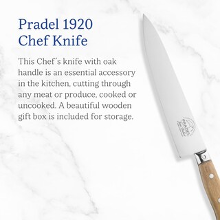 Foto 2 | Cuchillo De Chef Jean Dubost 1920 Con Mango De Madera De Roble Y Acero Inoxidable - Venta Internacional.