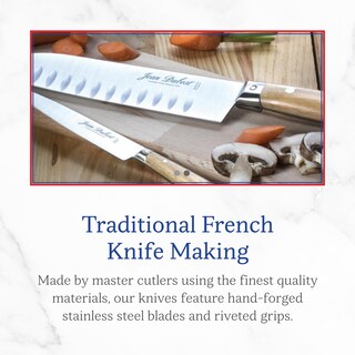 Foto 3 | Cuchillo De Chef Jean Dubost 1920 Con Mango De Madera De Roble Y Acero Inoxidable - Venta Internacional.
